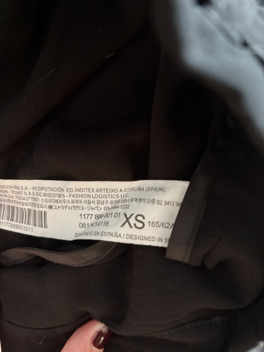 NWOT • Stradivarius • paperbag tie waist cropped wide leg pants - Picture 9 of 10